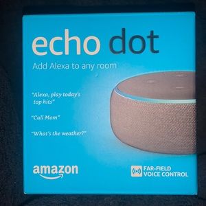 Echo Dot- 3rd Generation, Charcoal Color